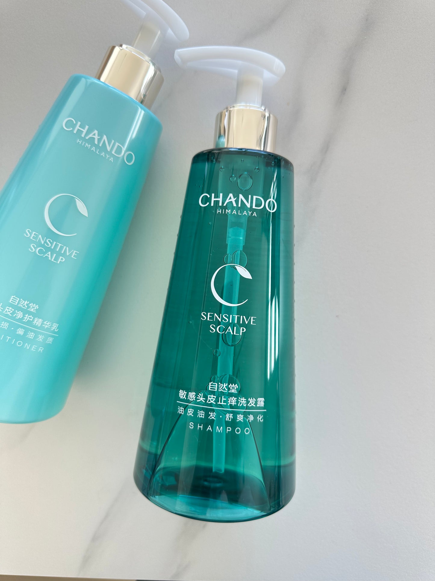 CHANDO Sensitive Scalp Conditioner 自然堂敏感头皮净护精华乳 550ml