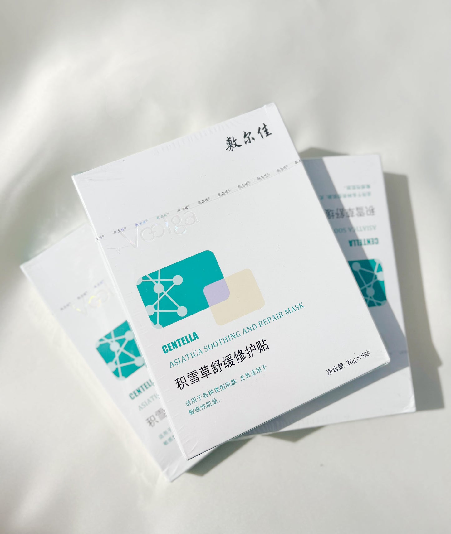 VOOLGA Centella Asiatica Soothing And Repair Mask 敷尔佳积雪草舒缓修护贴