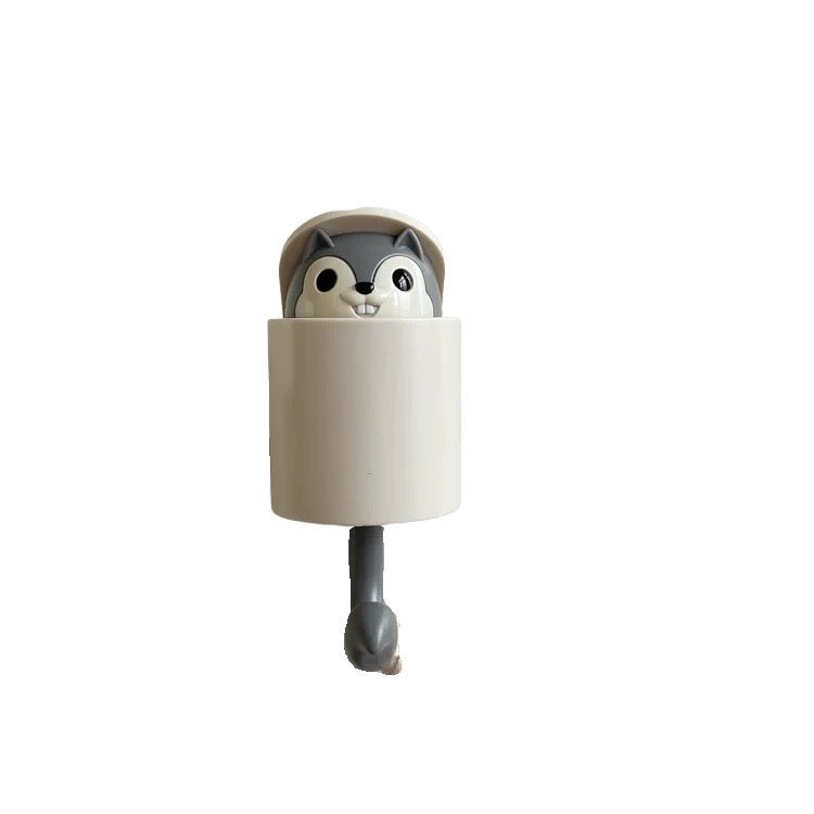 Cute Squirrel Hook Refrigerator Magnets