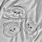 Acrylic Bear Plates for fruit and desert