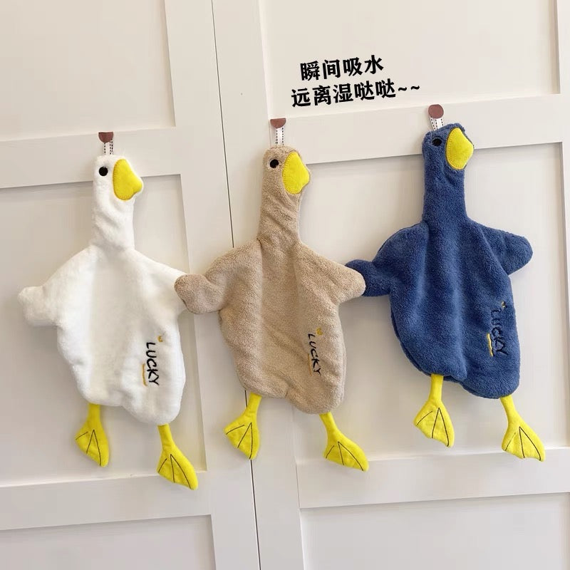 Cute 3D Duck Hand Towel modubeauty