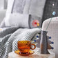 Amber Coffee Cup Set (including saucer and spoon)琥珀色咖啡杯套装（包含碟勺）
